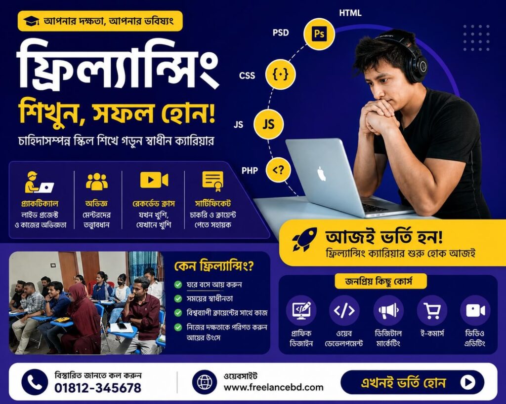 Best Freelancing Institute in Bangladesh