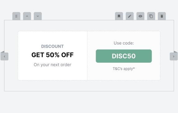 Coupon system